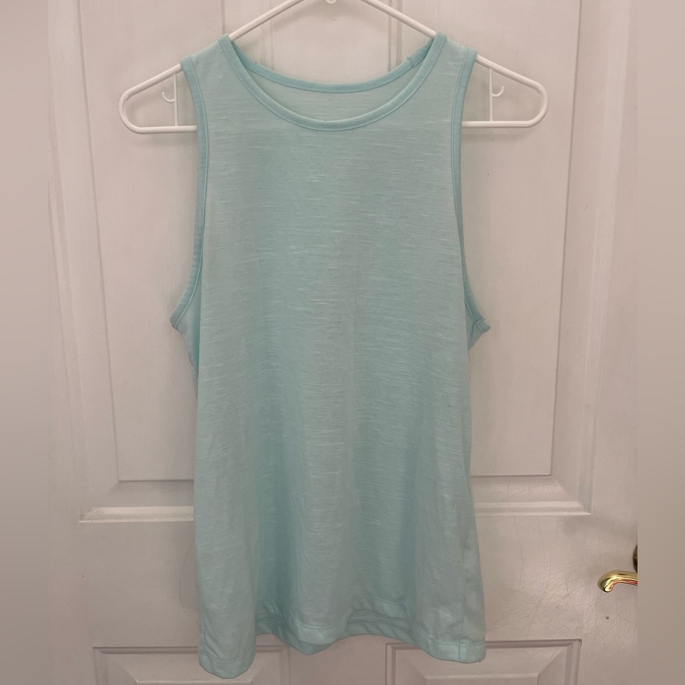Nike: Dri-Fit tank top, turquoise, size S